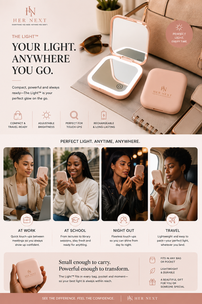 The Light- Compact Travel Mirror