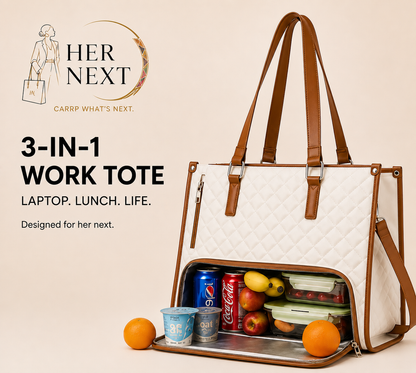 The One bag Solution ( 3-in-1 Work Tote)