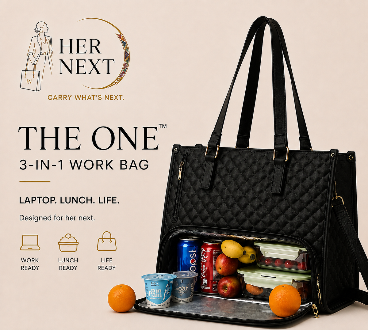The One (3-in-1 Work Bag)