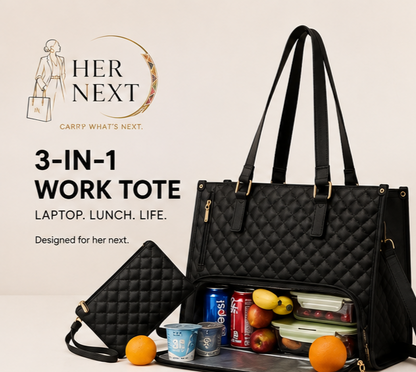 The One bag Solution ( 3-in-1 Work Tote)
